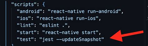 Snapshot Update React