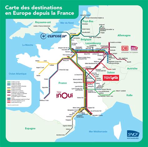 Tgv Routes France Map Zip Code Map