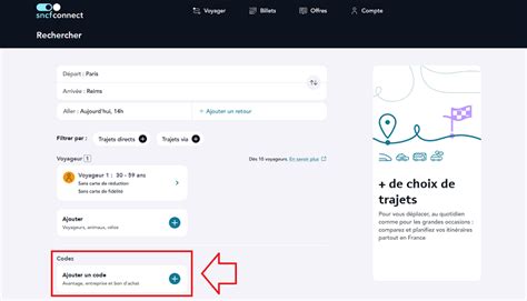 sncf connect promo code