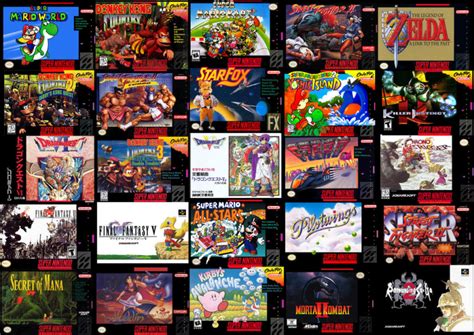 snes games all