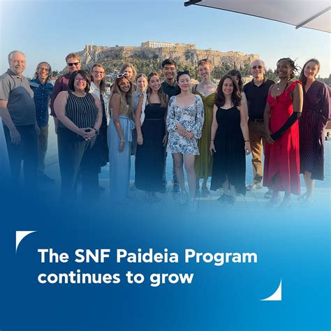 SNF Paideia Program Overview