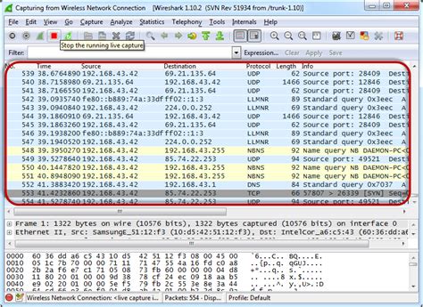 Sniffer C# Example