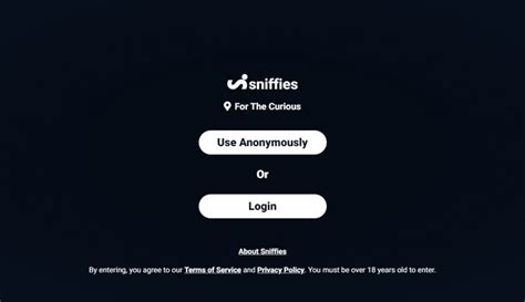 sniffies login account verification