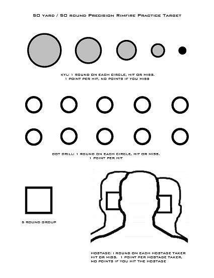 Snipers Hide Printable Targets