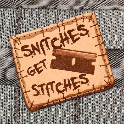 Snitches Get Stitches Crimes