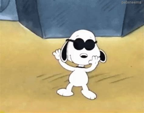 snoopy dance gif