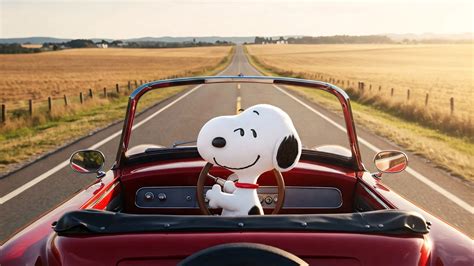 Snoopy Driving