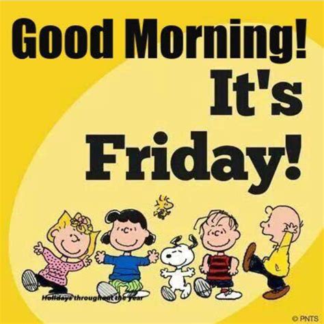 snoopy good morning happy friday images
