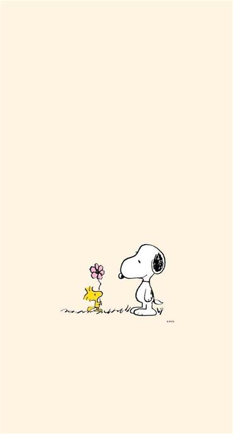 Snoopy Iphone Wallpaper Spring