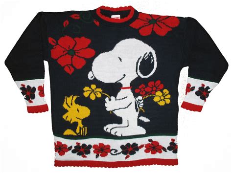 snoopy sweater