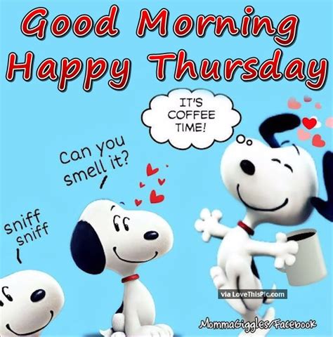 snoopy thursday morning images