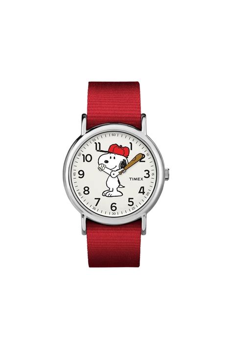 Snoopy Timex Baseball