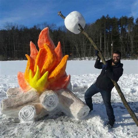 Awesome Snow Sculptures Art/Design/Creative