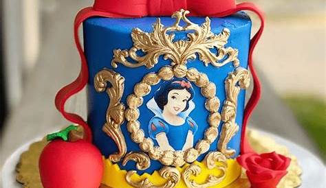 Snow White Birthday Cake Designs 1st — Disney Themed s