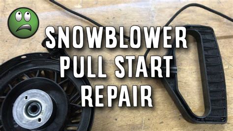 Snow Blower Cord Won't Pull