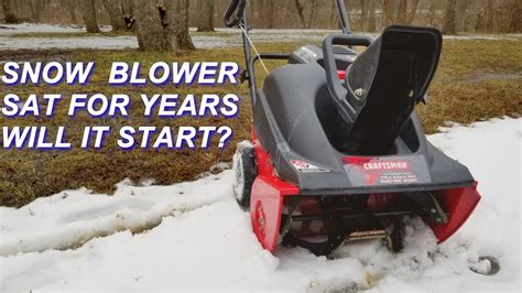 Snow Blower Won't Start