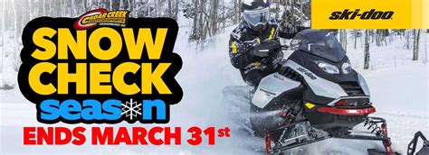 snow check ski doo
