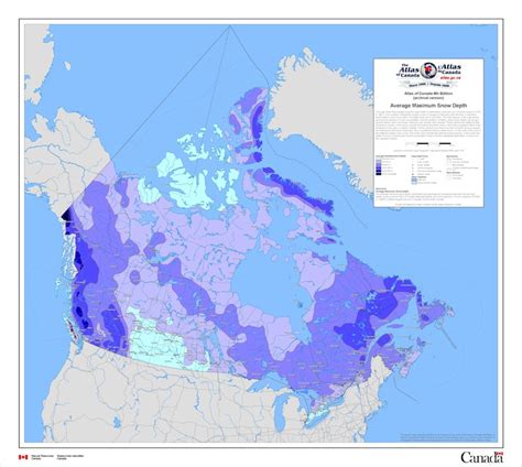 Snow Cover Map For Canada