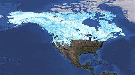 snow cover map usa 2023