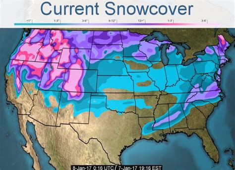 Snow Coverage Map Arizona