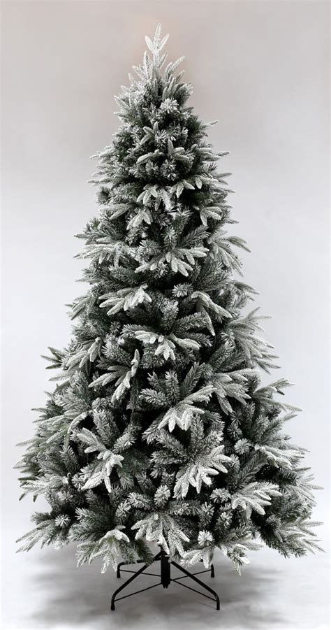 Snow Covered Artificial Trees