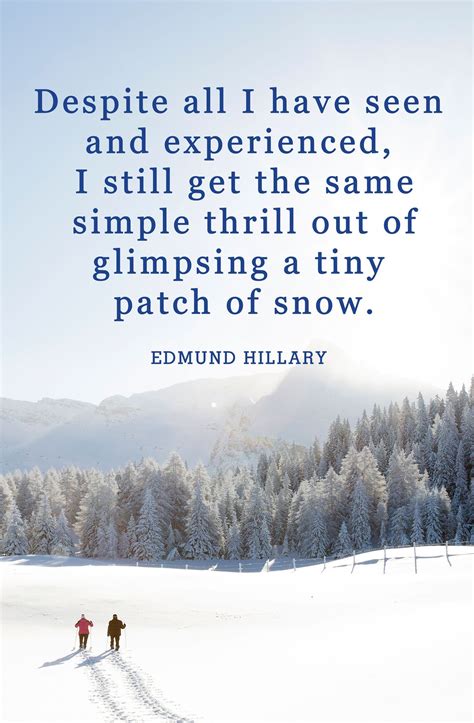 Snow Excitement Quotes