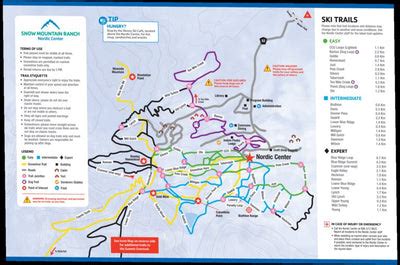 Snow Mountain Ranch Trail Map