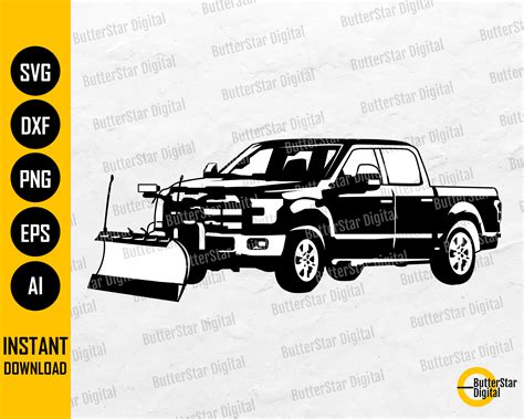 Snow plow Free SVG