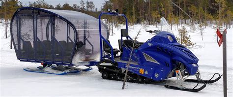 Snow Sled Towing