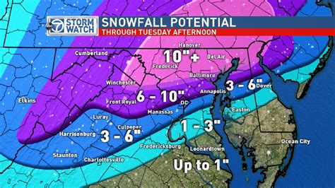 snow storm next week dc today
