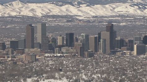 snow totals in denver today