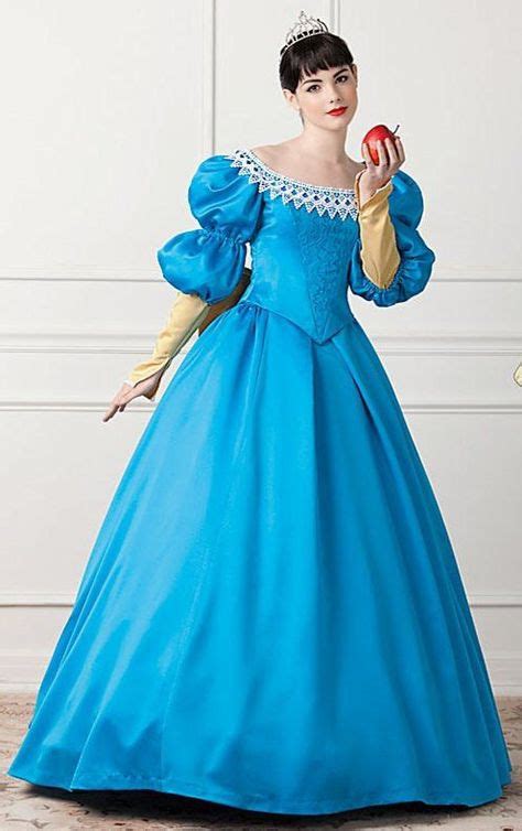 snow white blue dress