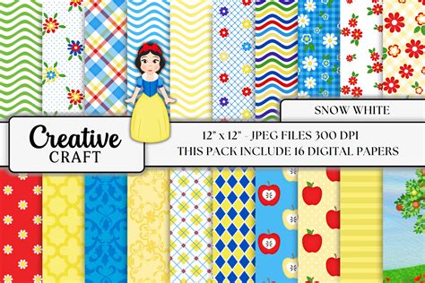 Snow White Printable Cosplay Pattern