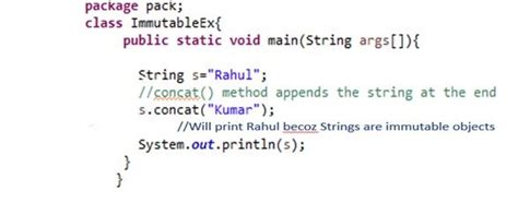 snowball string program in java example