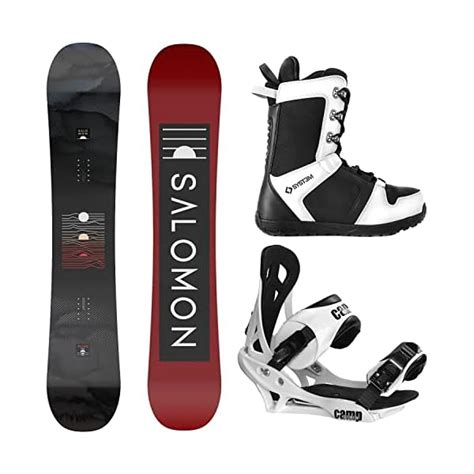 Snowboard And Bindings Package