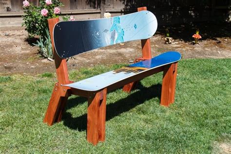Snowboard Bench Diy