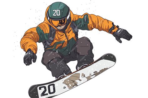 Snowboard Character Design
