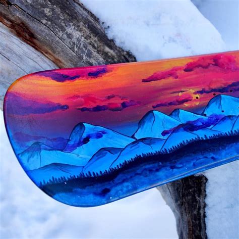 Snowboard Deck Art