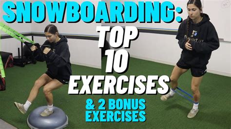 Snowboard Exercise Training