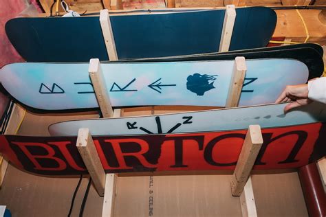 Snowboard Storage Summer