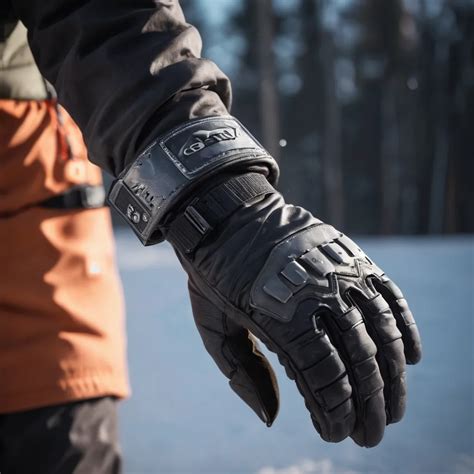 Snowboarding Gloves With Wrist Guards