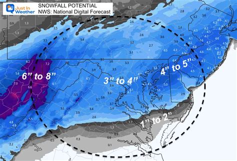 snowfall forecast