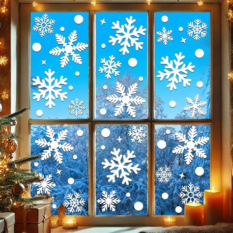 Snowflake Decorations For Windows