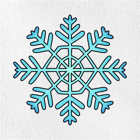 Snowflake Drawing Video