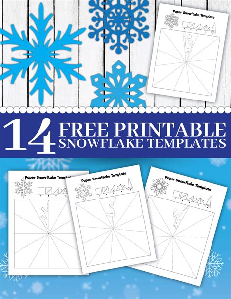 Snowflake Patterns To Cut Out Printables