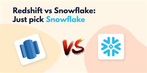 snowflake vs redshift pricing