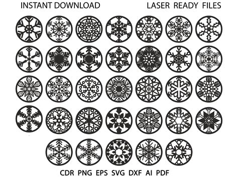 Download snowflake-hexagonal-coaster-svg SVG