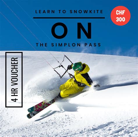 snowkiting simplon pass suitability