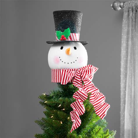 Snowman Christmas Tree Topper: A Cute And Fun Addition To Your Holiday Decorations