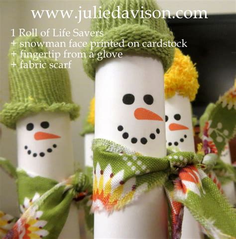 Snowmen Life Savers Printable